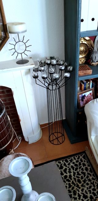Candelabro grande forma  de árbol 