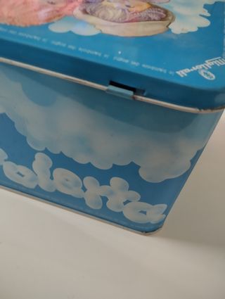 Scatola latta vintage migliorati anni 70  80