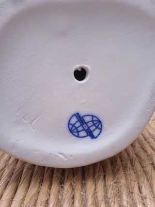 AÑOS 50 FIGURA PORCELANA POLICROMADA PORMAN EXPORT