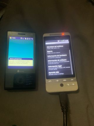 Lote de 2 telefonos HTC Hero y HTC Touch Diamond
