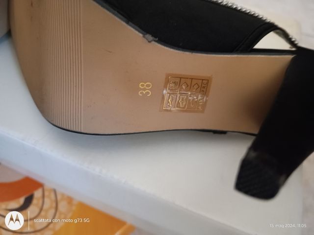 Sandali donna tacco plateau Queen Helena