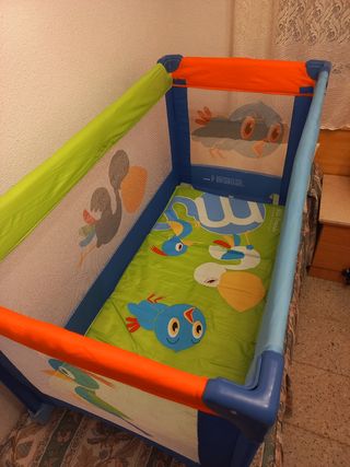 Cuna de viaje en dos alturas MS