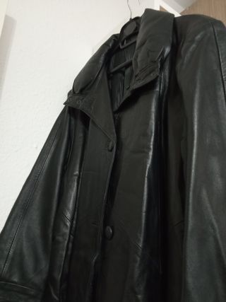 Abrigo de piel 100% ovino