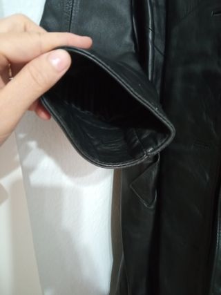 Abrigo de piel 100% ovino