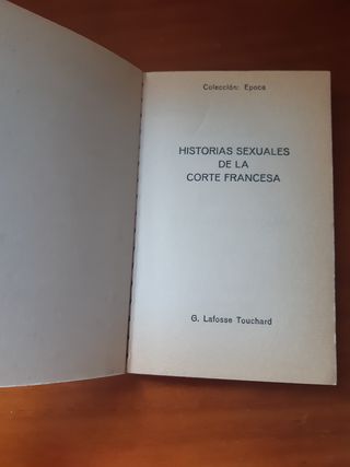HISTORIAS SEXUALES DE LA CORTE FRANCESA