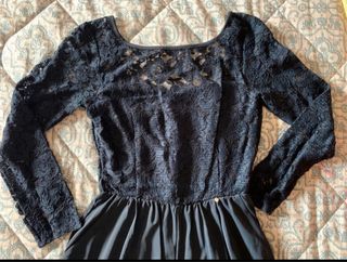 Tuta elegante in pizzo