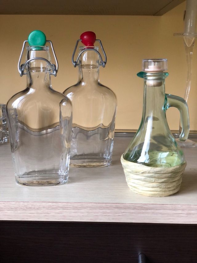 Bottigliette in vetro