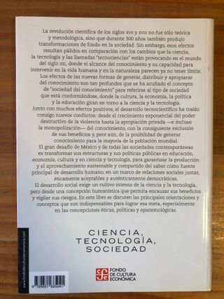 Ciencia y tecnología, sociedad del conocimiento