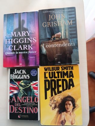 Set di 4 libri