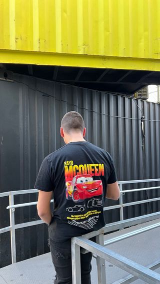 Camisetas Rayo Mcqueen y Sally