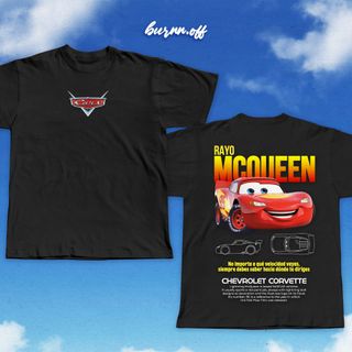 Camisetas Rayo Mcqueen y Sally