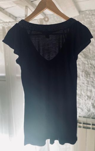 Samarreta Mango negra