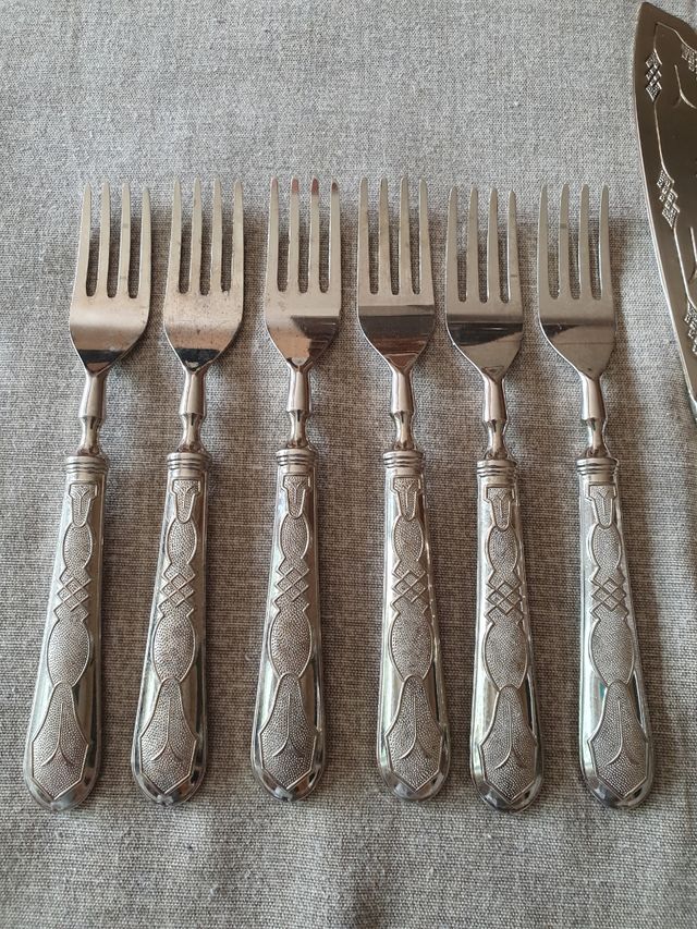 Set coltelli forchette argento