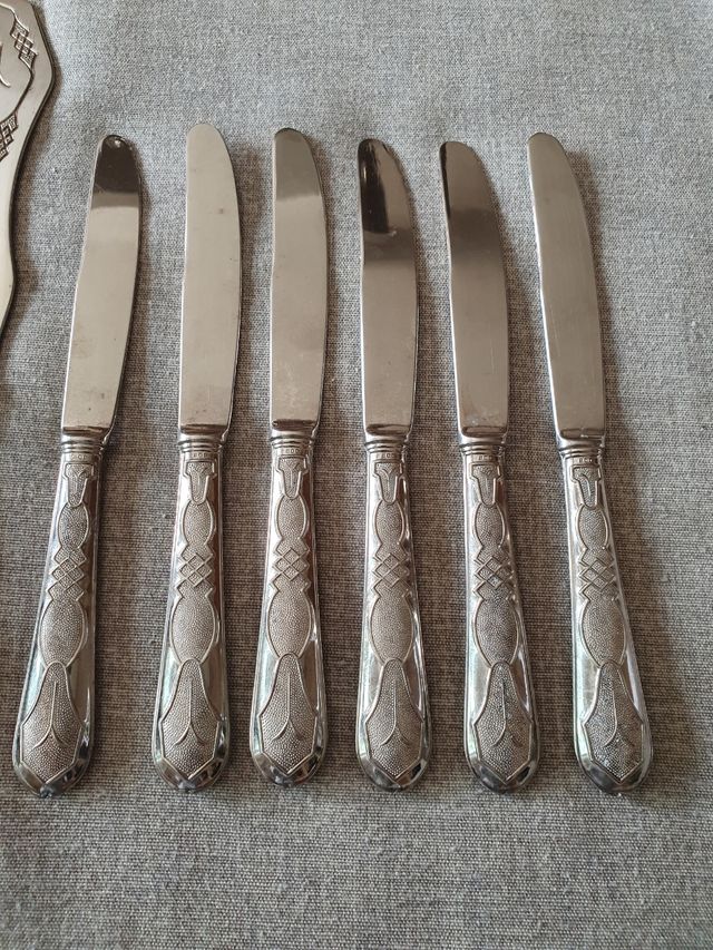 Set coltelli forchette argento