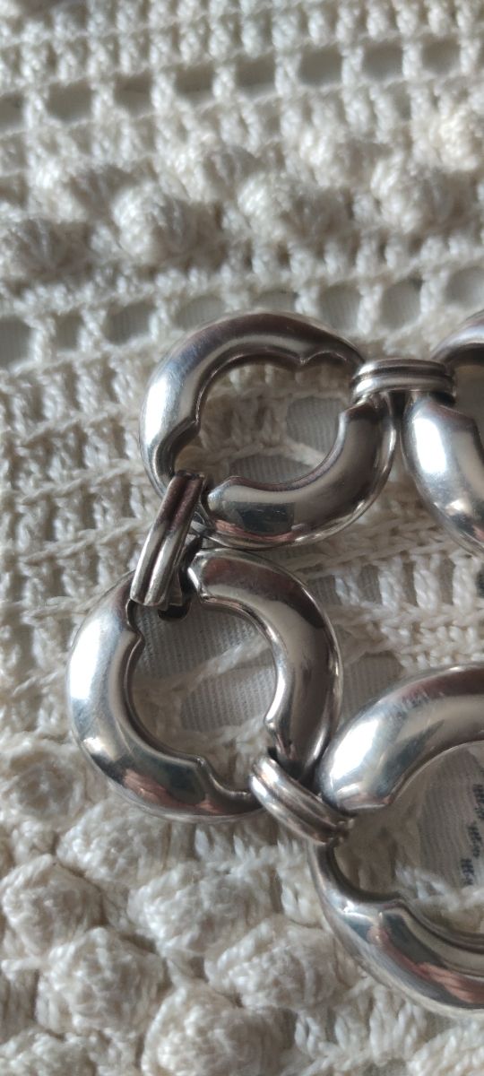 Pulsera pulsera de plata