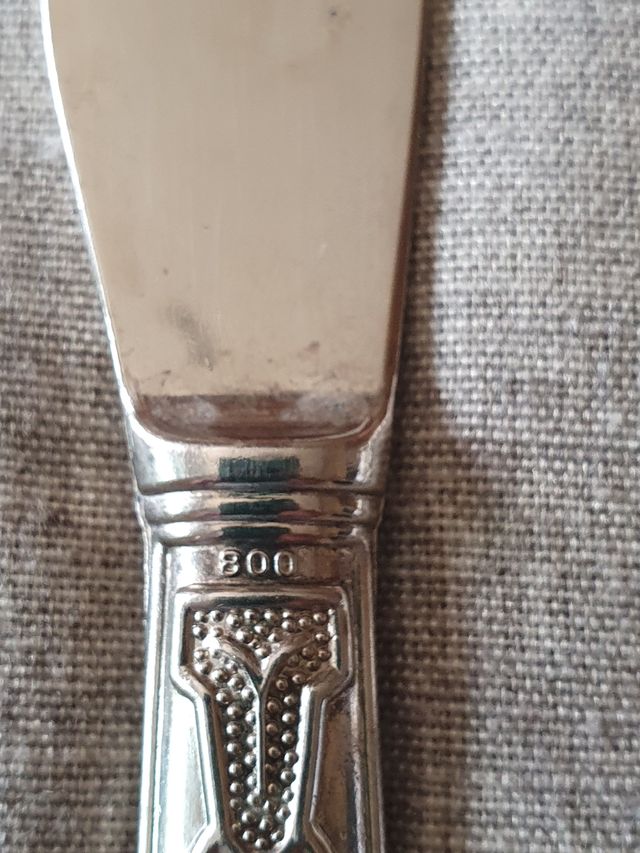 Set coltelli e forchette argento