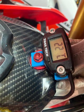 Honda CRF SM Soporte termostato, laptimer