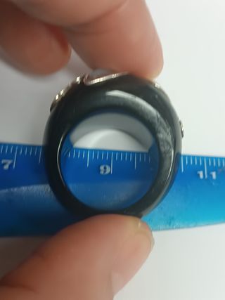 Anillo Tous plata y nacar 