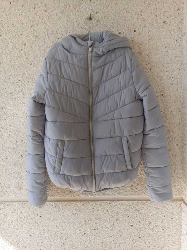 Chaquetón azul grisáceo. Talla 12