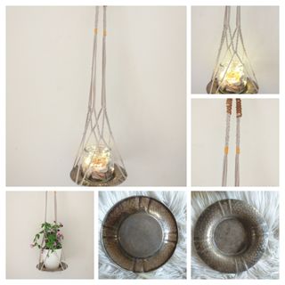 Porta piante macrame  Fioriera sospesa appesa Boho