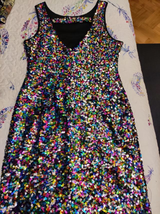 Vestido lentejuelas