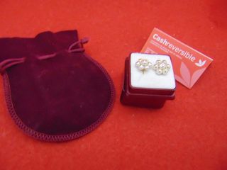 PENDIENTES DE ORO DE 18 K CON PIEDRAS (159444)