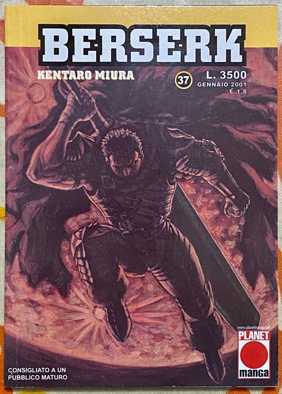 Berserk 37 - Kentaro Miura - Planet Manga prima ed