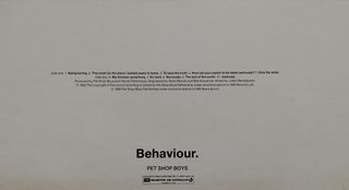 Pet shop boys 33rpm