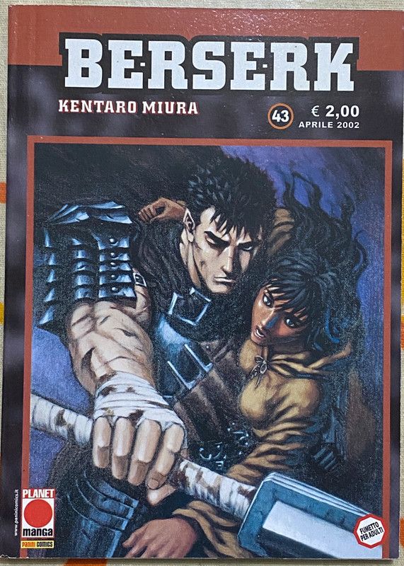 Berserk 43 - Kentaro Miura - Planet Manga prima ed