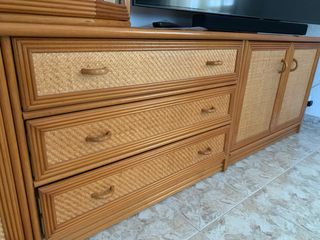 Mueble de salon de madera