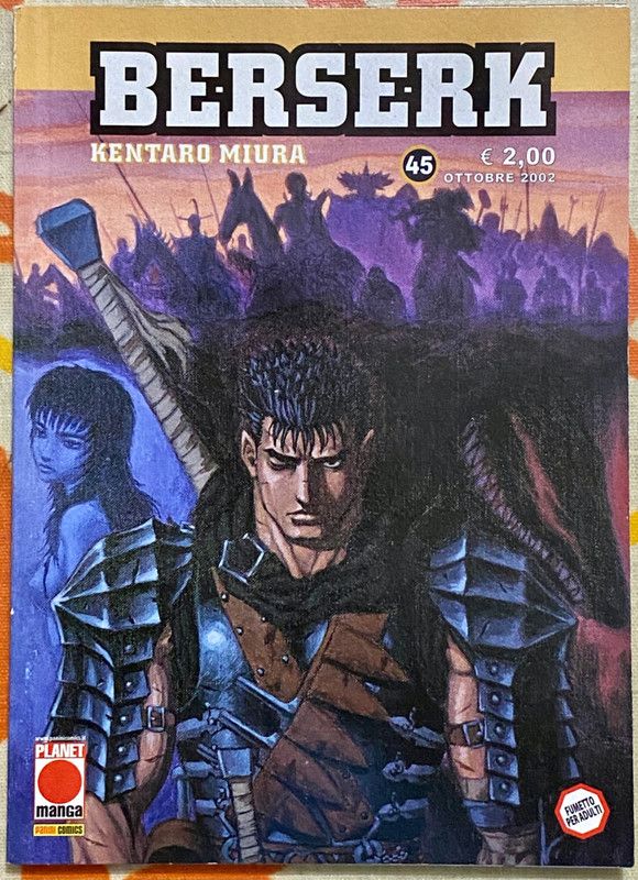 Berserk 45 - Kentaro Miura - Planet Manga prima ed