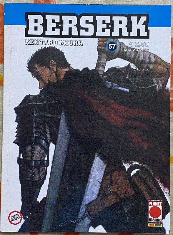Berserk 57 - Kentaro Miura - Planet Manga prima ed
