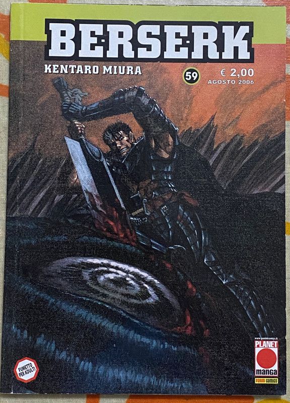 Berserk 59 - Kentaro Miura - Planet Manga prima ed
