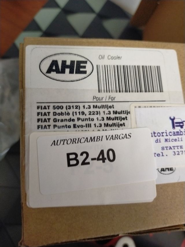 Fiat/Lancia 1.3multijet Scambiatore/Radiatore olio