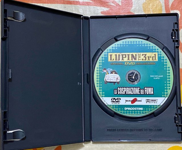 Lupin III - La cospirazione dei Fuma anime DVD