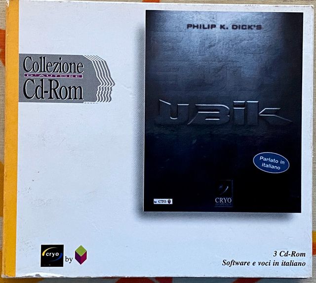 Ubik - Cryo Interactive - 1998 vintage Pc game