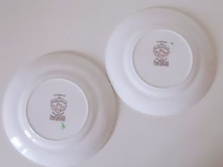 Due piattini "Pomona" Johnson Brothers
