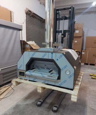 HORNO PARA PIZZA A LEÑA TITAN 4  ¡¡OFERTA!!