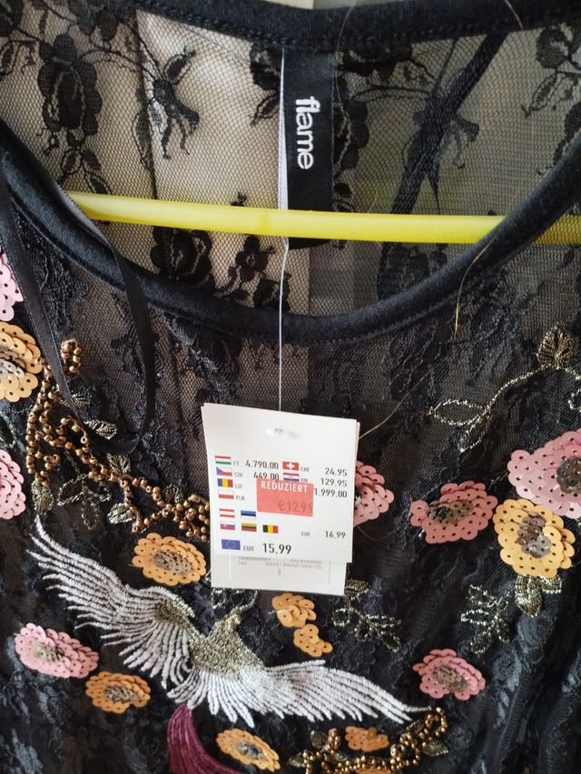 Blusa transparente