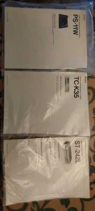 Equipo SONY de alta fidelidad