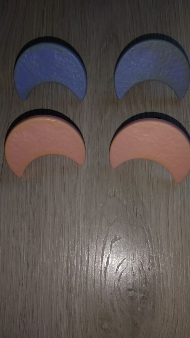 Tiradores infantiles de lunas y estrellas