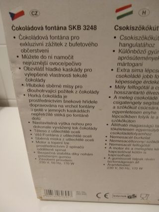 Cioccalattiera a fontana clatronic