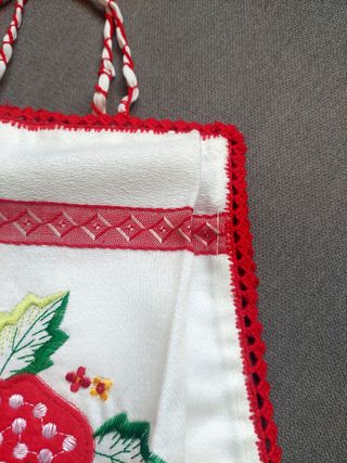 Saco para o pão em croché