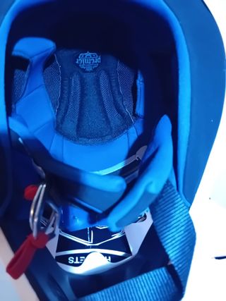 Casco Enduro Premier fibra +occhiali