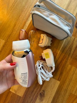 Depilador para mujer PANASONIC NUEVO con 2 cabezas