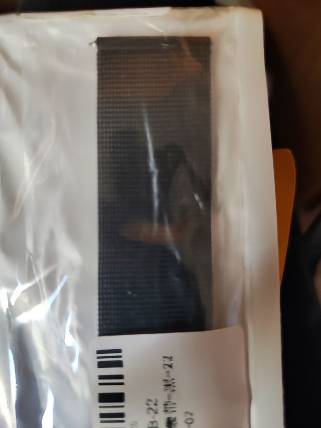 Correa metálica negra OPPO watch 2