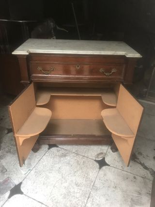 mueble bar antiguo caoba