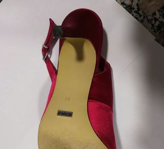 Zapatos fiesta rojos Menbur T/41