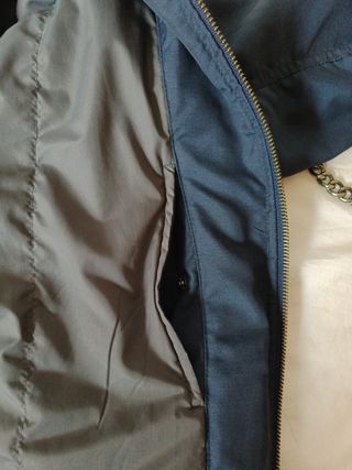 Bomber jacket azul índigo Hombre 