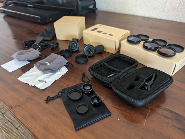 Lenti supporto fotografico per cellulari